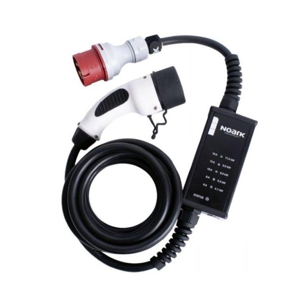 NOARK EV Charger 22.1 kW z kablem | Trójfazowa ładowarka samochodowa Typ 2