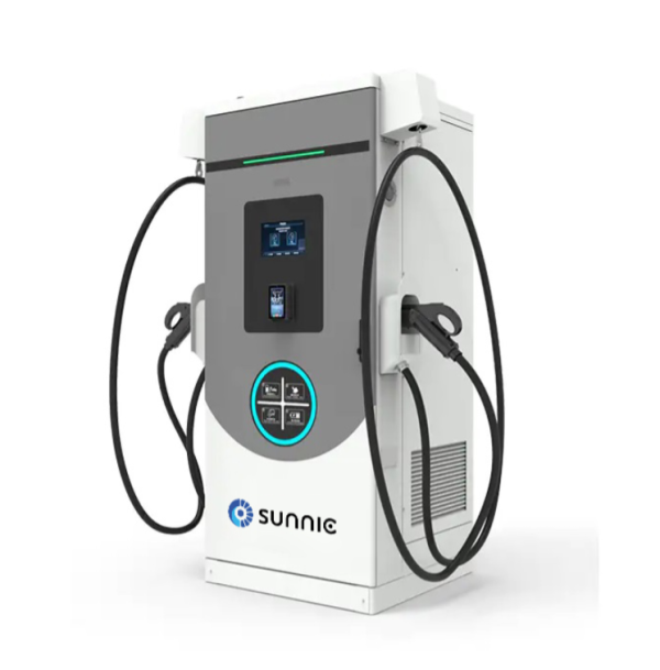 Sunnic DC Ładowarka EV 160 kW | 2 porty, szybkie ładowanie, ekran dotykowy, płatność RFID
